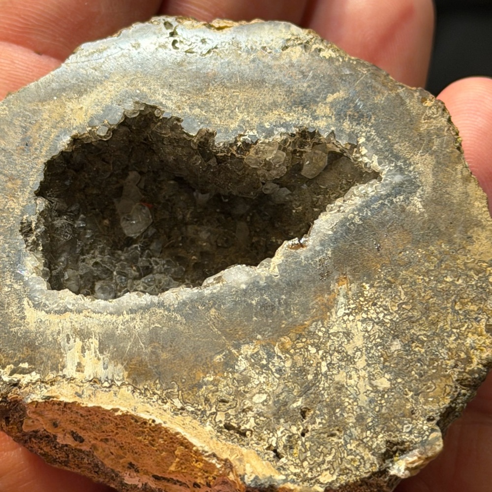 Natural Geode Crystal Display - Picture 2 of 7